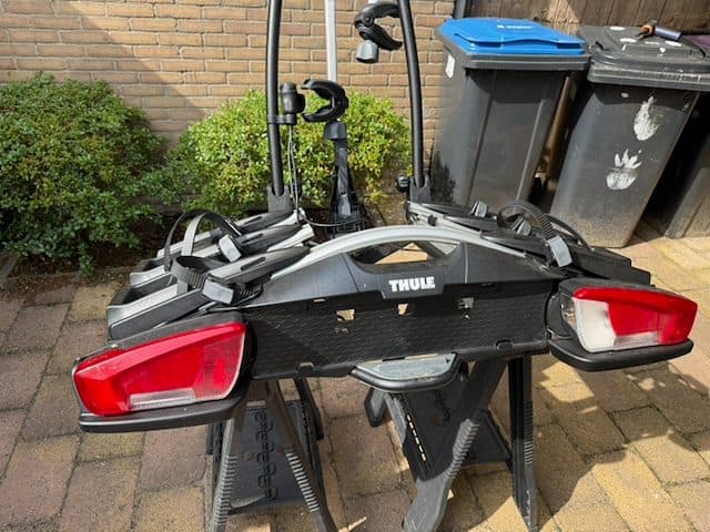 Thule fietsendrager voor 3 fietsen, foto 1 van 2